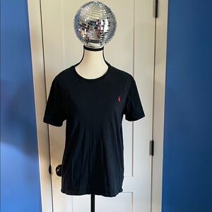 Polo by Ralph Lauren Navy Tee with Red Logo